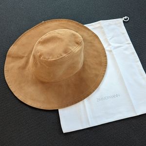 Zimmermann Tan Wide-Brim Hat
